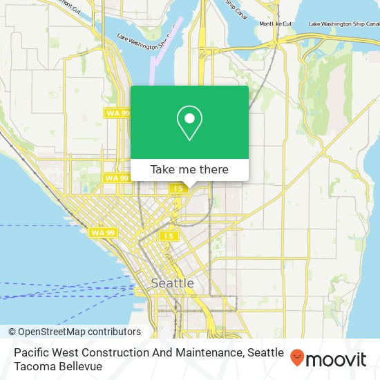 Pacific West Construction And Maintenance map
