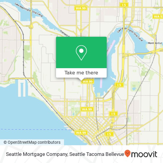 Mapa de Seattle Mortgage Company