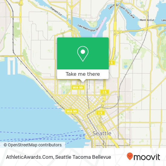 AthleticAwards.Com map