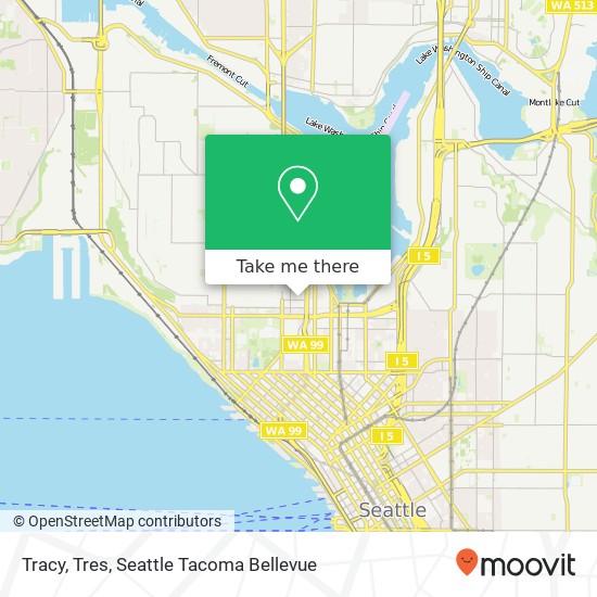 Tracy, Tres map