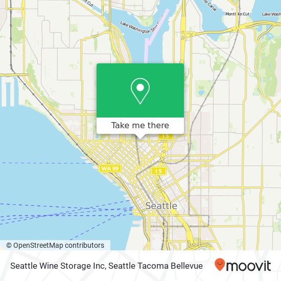 Seattle Wine Storage Inc map