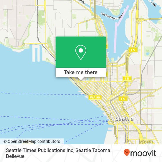 Seattle Times Publications Inc map