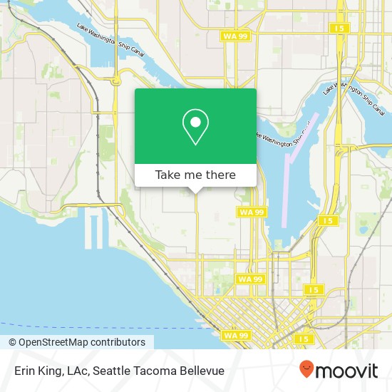 Mapa de Erin King, LAc