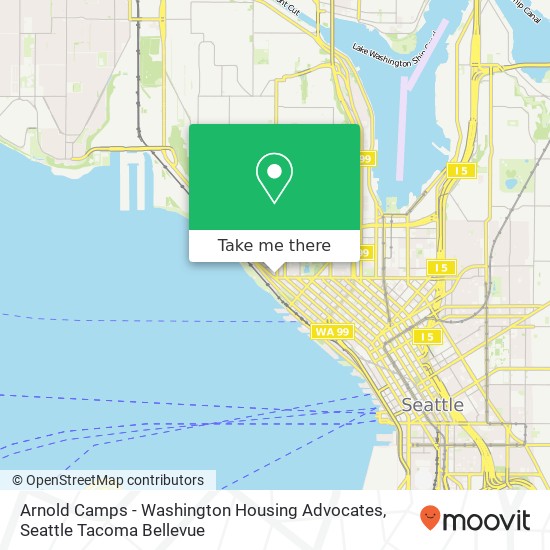 Arnold Camps - Washington Housing Advocates map