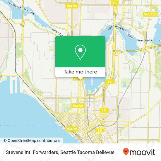 Stevens Intl Forwarders map