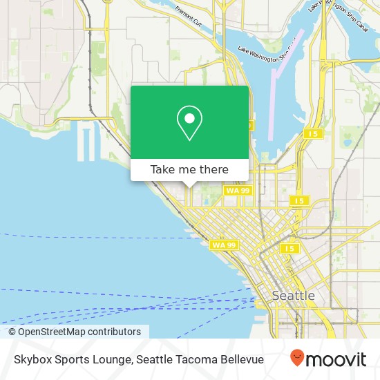 Skybox Sports Lounge map