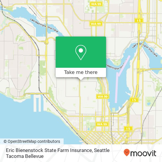 Eric Bienenstock State Farm Insurance map