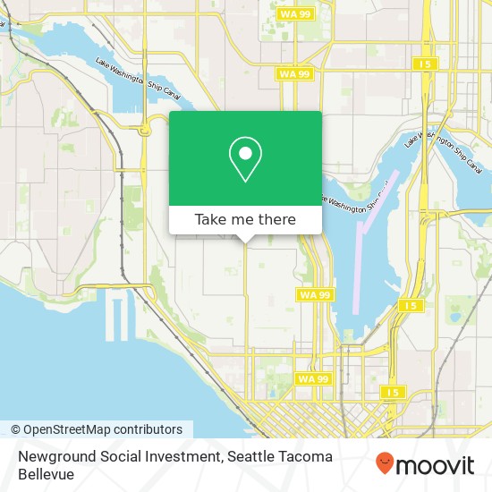 Newground Social Investment map