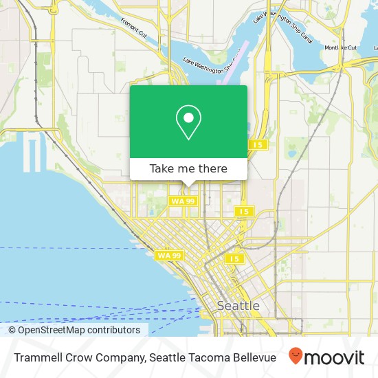 Trammell Crow Company map