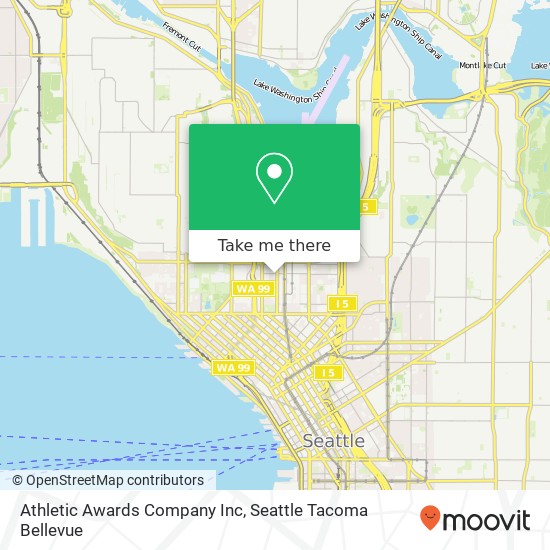 Athletic Awards Company Inc map