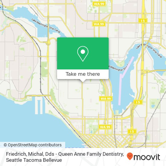 Friedrich, Michal, Dds - Queen Anne Family Dentistry map