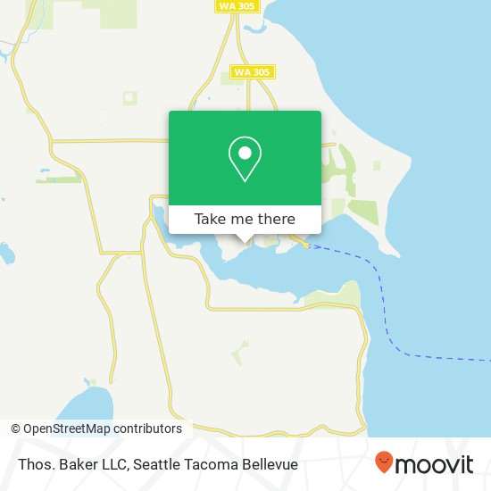 Mapa de Thos. Baker LLC