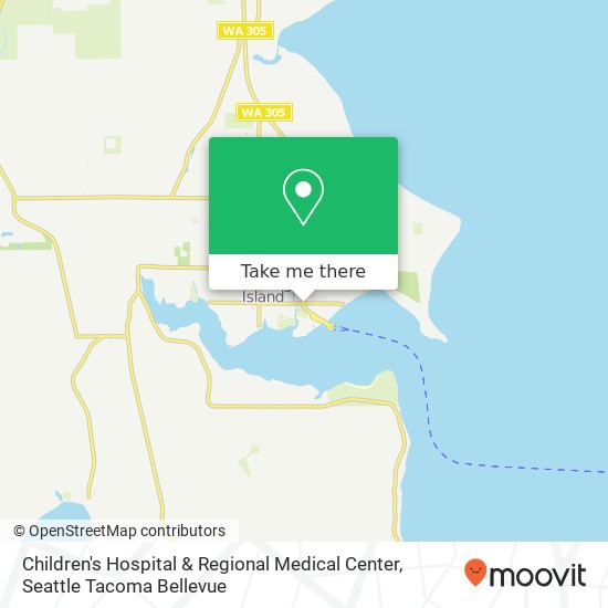 Mapa de Children's Hospital & Regional Medical Center