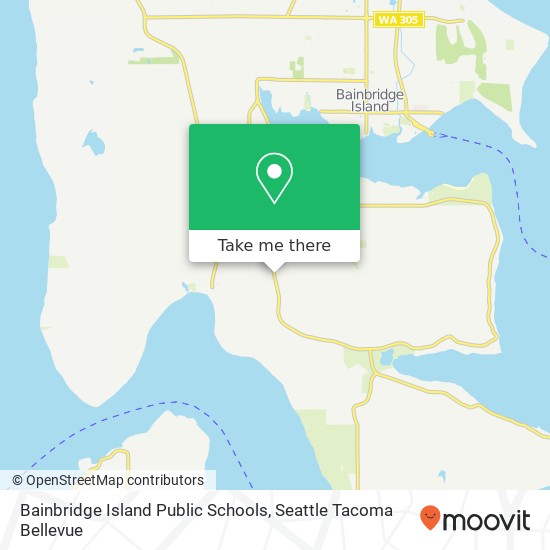 Mapa de Bainbridge Island Public Schools