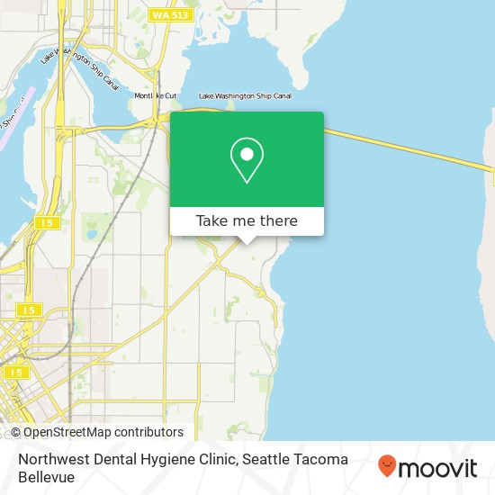 Northwest Dental Hygiene Clinic map