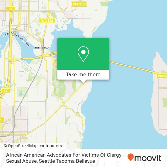 Mapa de African American Advocates For Victims Of Clergy Sexual Abuse