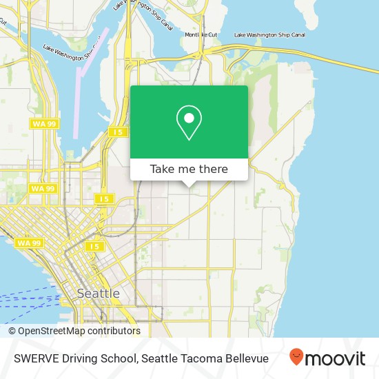 SWERVE Driving School map