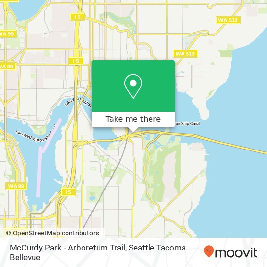 McCurdy Park - Arboretum Trail map