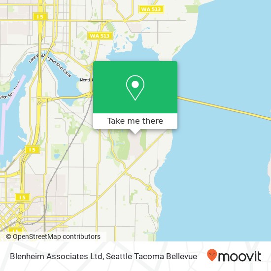 Blenheim Associates Ltd map