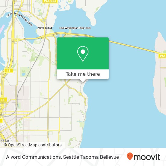 Alvord Communications map
