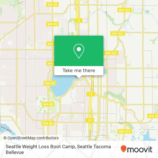 Mapa de Seattle Weight Loss Boot Camp