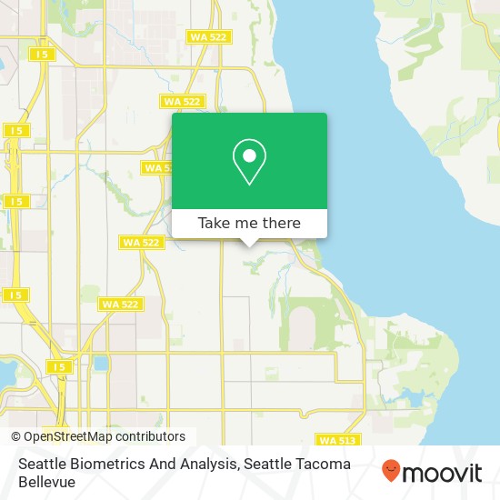 Mapa de Seattle Biometrics And Analysis