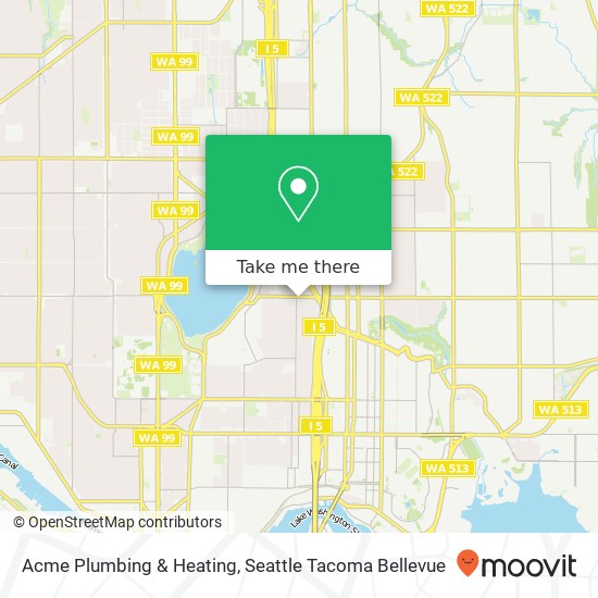 Mapa de Acme Plumbing & Heating
