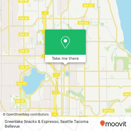 Greenlake Snacks & Espresso map