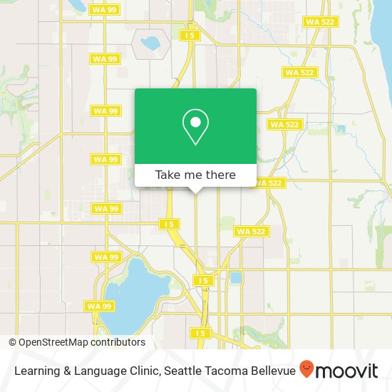 Mapa de Learning & Language Clinic