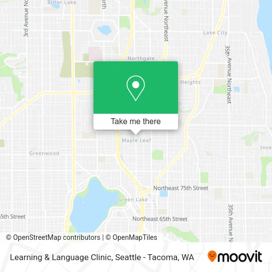 Mapa de Learning & Language Clinic