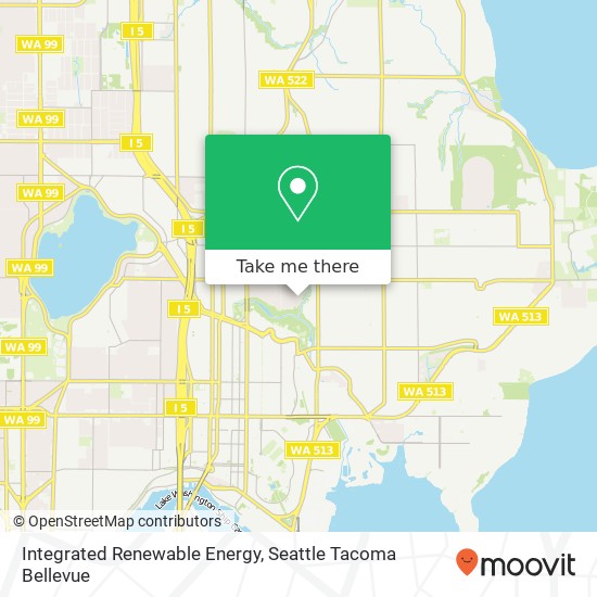 Integrated Renewable Energy map