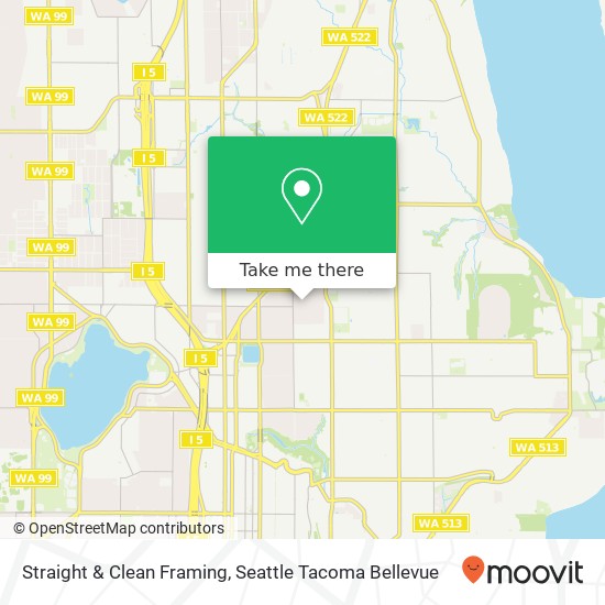 Mapa de Straight & Clean Framing