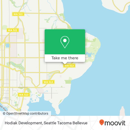 Hodiak Development map