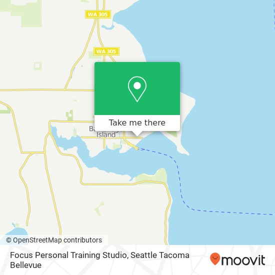 Focus Personal Training Studio map