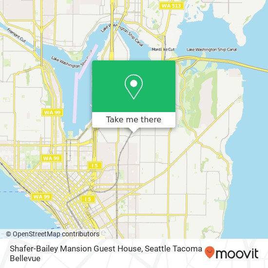 Shafer-Bailey Mansion Guest House map