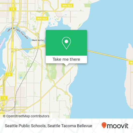 Mapa de Seattle Public Schools