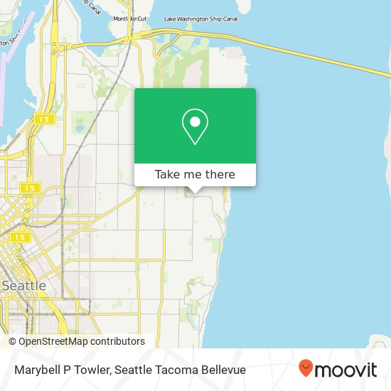 Marybell P Towler map