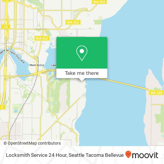 Locksmith Service 24 Hour map