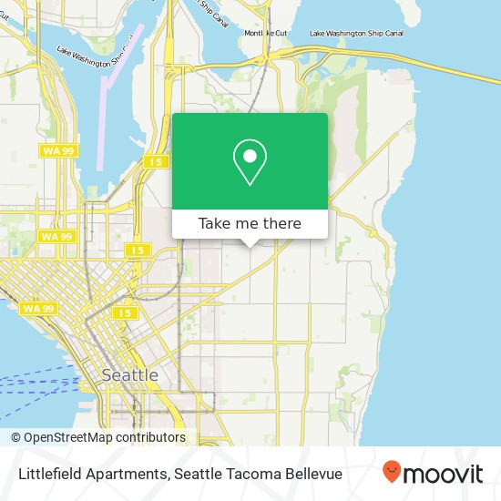 Littlefield Apartments map