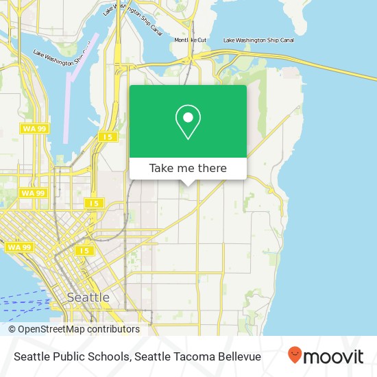 Seattle Public Schools map