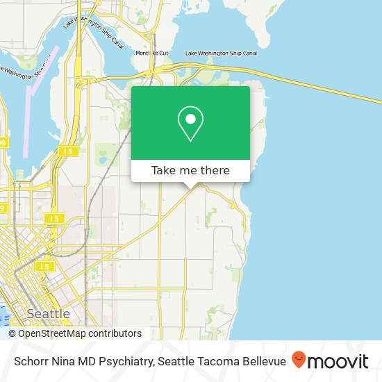 Schorr Nina MD Psychiatry map