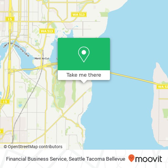 Financial Business Service map