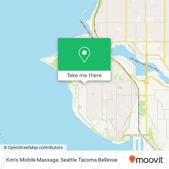 Mapa de Kim's Mobile Massage