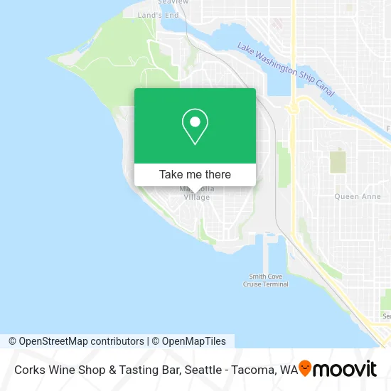 Mapa de Corks Wine Shop & Tasting Bar