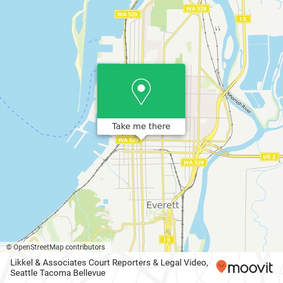 Mapa de Likkel & Associates Court Reporters & Legal Video