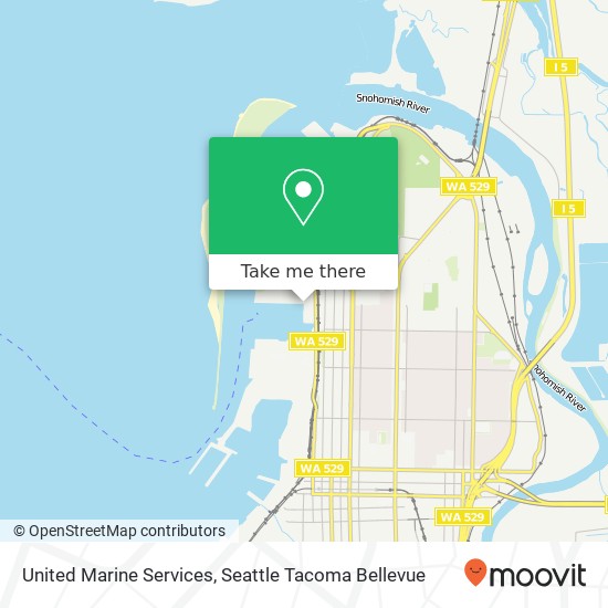 United Marine Services map