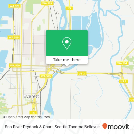 Mapa de Sno River Drydock & Chart