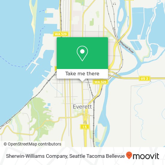 Sherwin-Williams Company map