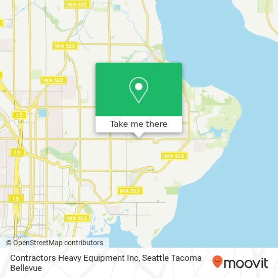 Contractors Heavy Equipment Inc map