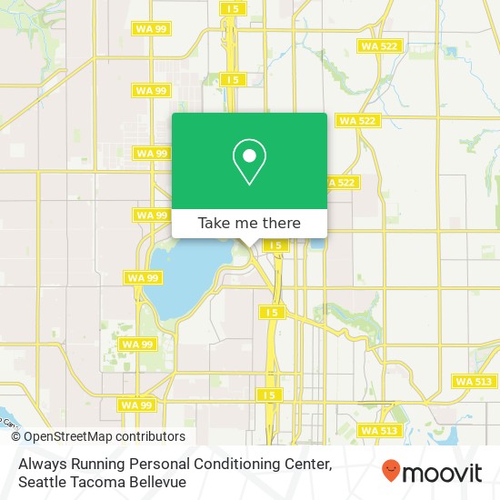 Always Running Personal Conditioning Center map